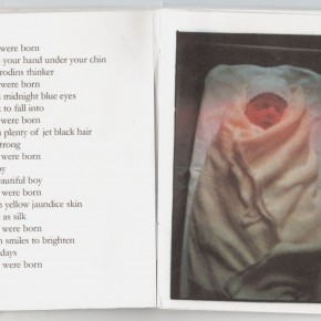 M(other)s Stories, pages one/two, photography book, 10.5cm x 15cm, 2009 M(other)s Stories, pages one/two