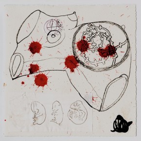 M(other) Icon, ink and pencil on paper, 20cm x 20cm, 2008 M(other) Icon, ink and pencil on paper, 20cm x 20cm, 2008