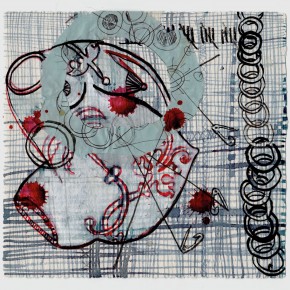 M(other) Icon, ink and pencil on paper, 20cm x 20cm, 2008 M(other) Icon, ink and pencil on paper, 20cm x 20cm, 2008