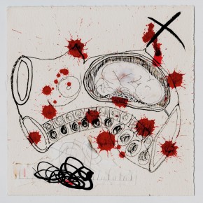M(other) Icon, ink and pencil on paper, 20cm x 20cm, 2008 M(other) Icon, ink and pencil on paper, 20cm x 20cm, 2008
